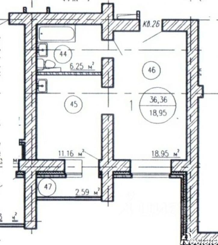1-комн квартира пр-ка 5-я, 133,  д. 133