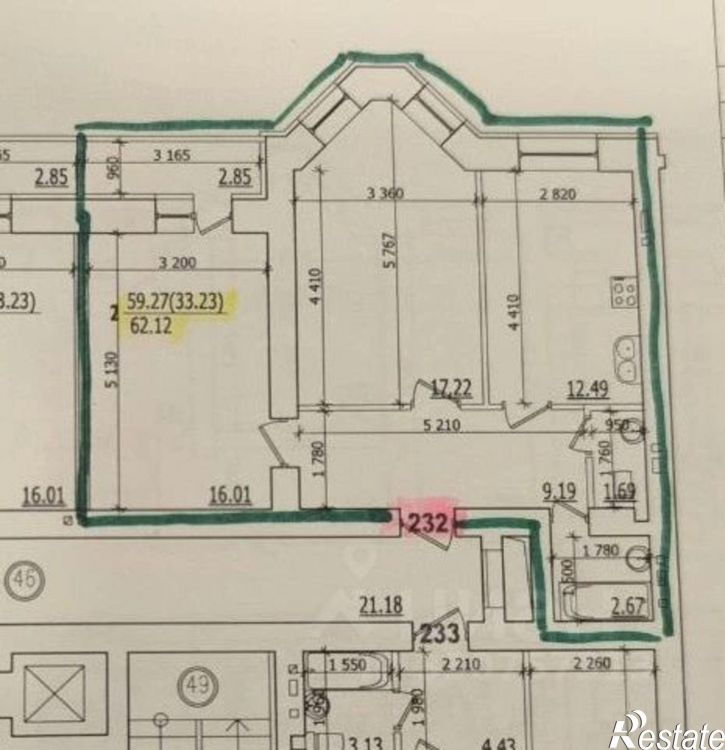 2-комн квартира Московское (18 км) шоссе, 7А,  д. 7А