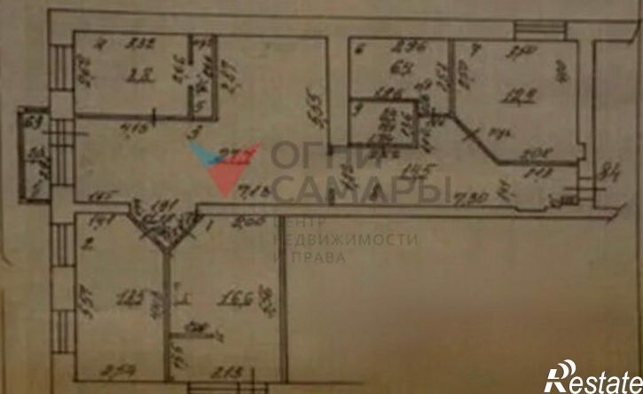 3-комн квартира Полевая улица, 7,  д. 7