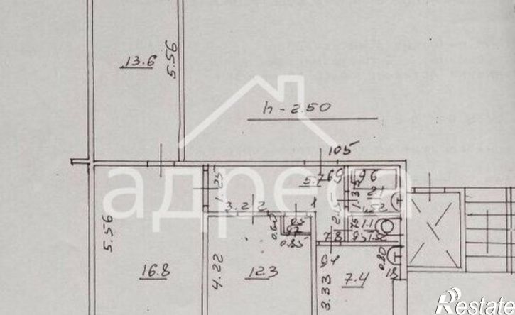 3-комн квартира ул Мичурина, 46,  д. 46