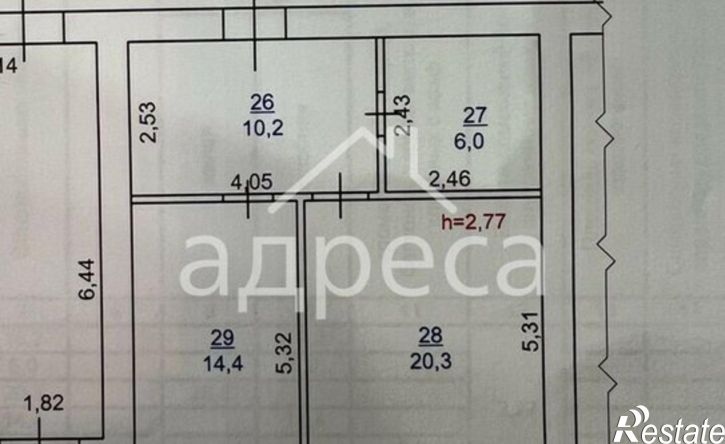 1-комн квартира пр-ка 6-я, 142,  д. 142