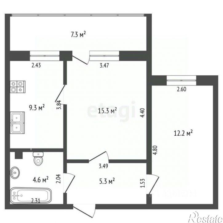 2-комн квартира улица Стара-Загора, 161,  д. 161