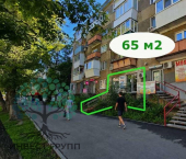 торговое помещение 65 кв м Мичурина улица, 139