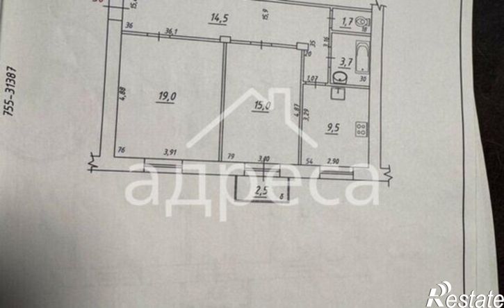 2-комн квартира проспект Металлургов, 10А,  д. 10А
