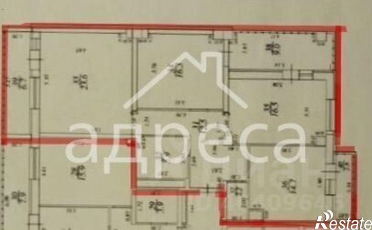 3-комн квартира улица Георгия Димитрова, 74А к3,  д. 74А к3