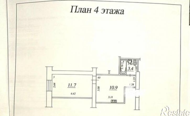 1-комн квартира улица Авроры, 105А,  д. 105А