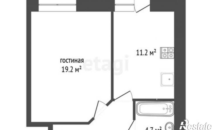 1-комн квартира ул Советской Армии, 181 6Б,  д. 181 6Б,  к. 6Б