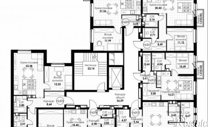 3-комн квартира в новом доме 11-й кв-л, 55,  д. 55
