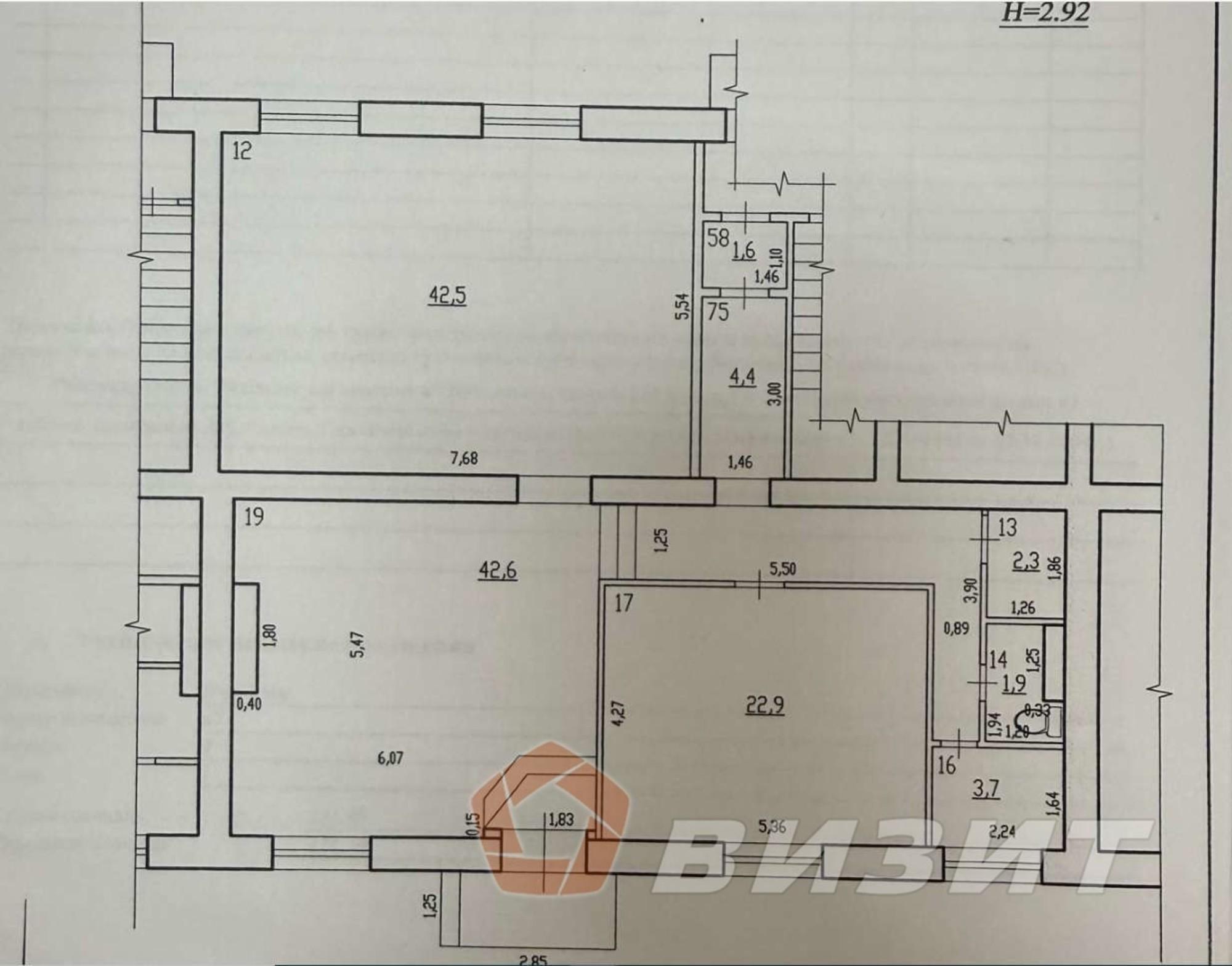Сдать офис, помещение под офис за 85 000 рублей на Победы улица, 14