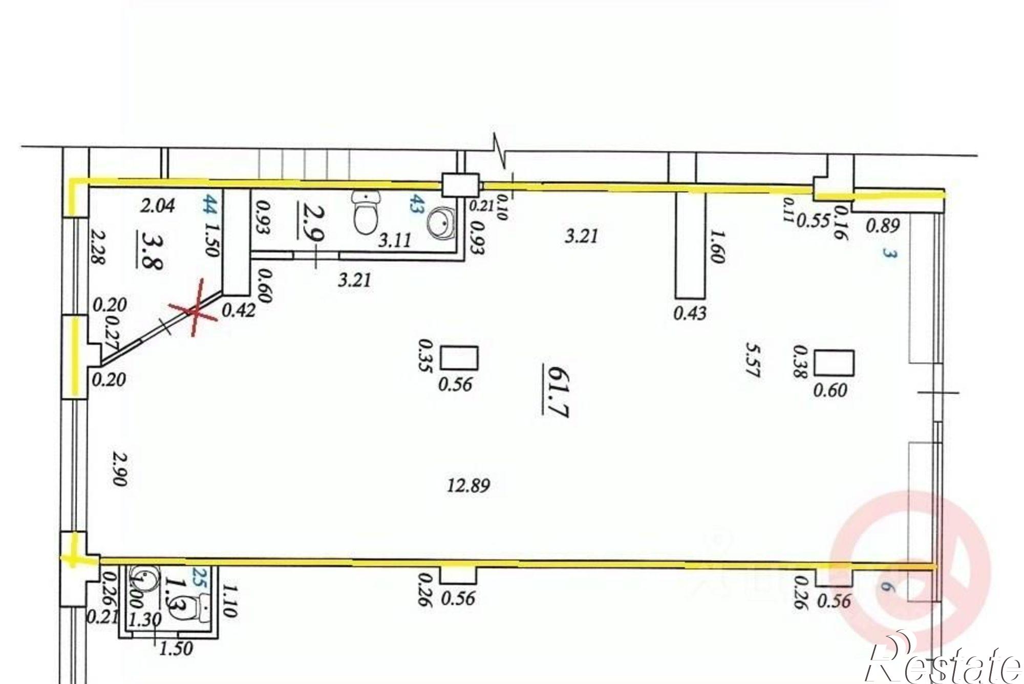 Сдать торговое помещение за 79 537 рублей на ул Ногина, 13