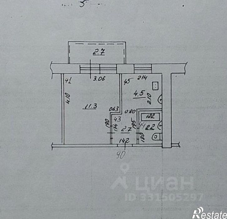 1-комн квартира улица Дыбенко, 124,  д. 124