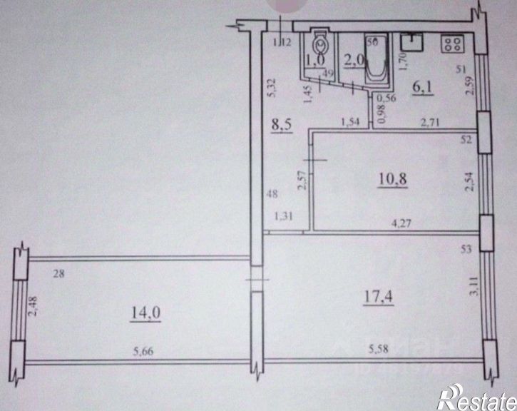 3-комн квартира проспект Карла Маркса, 416,  д. 416