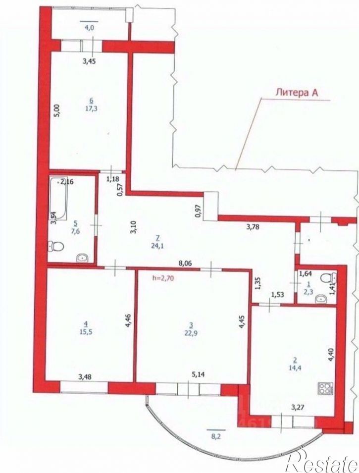 3-комн квартира ул Ново-Садовая, 207,  д. 207