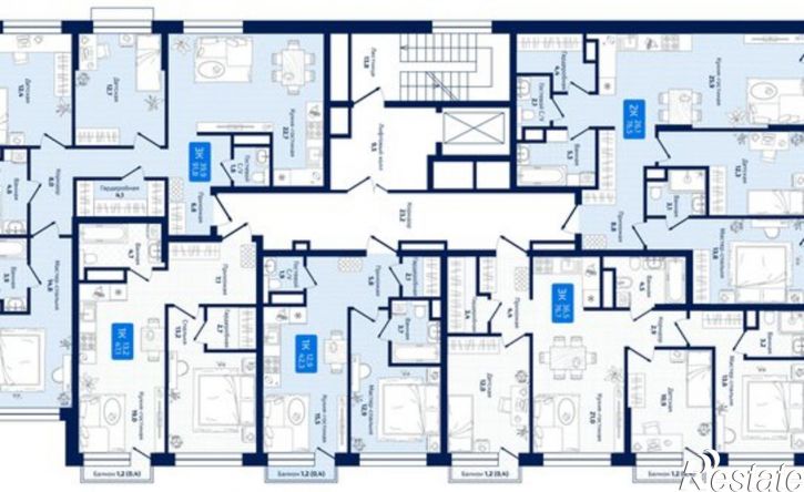 1-комн квартира в новом доме ул Радиальная 8-я, 31,  д. 31