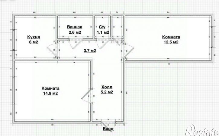 2-комн квартира ул Советская, 36,  д. 36