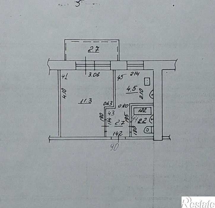 1-комн квартира Дыбенко улица, 124