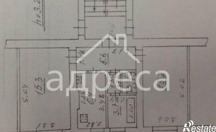 2-комн квартира ул Красноармейская, 62,  д. 62