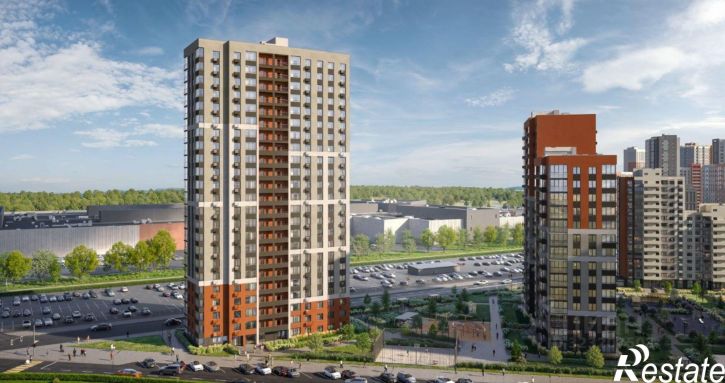 2-комн квартира в новом доме жилой комплекс АмГрад