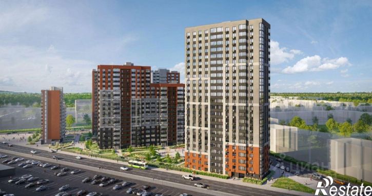 2-комн квартира в новом доме жилой комплекс АмГрад