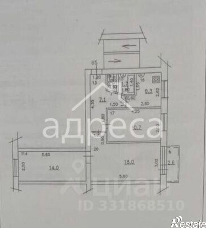 3-комн квартира ул Авроры, 110А,  д. 110А
