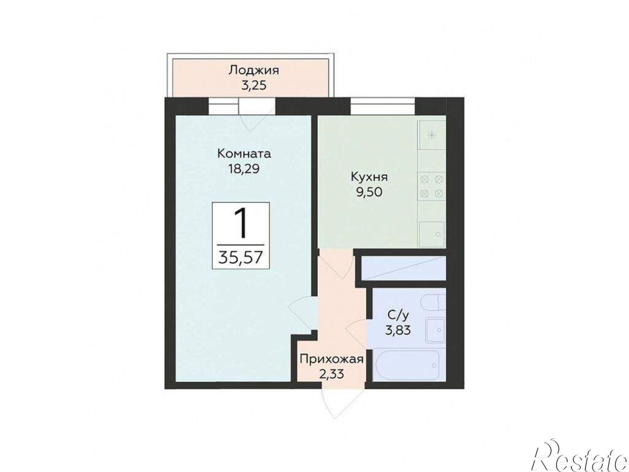 Купить квартиру за 6 098 680 рублей на Советской Армии улица, д.242