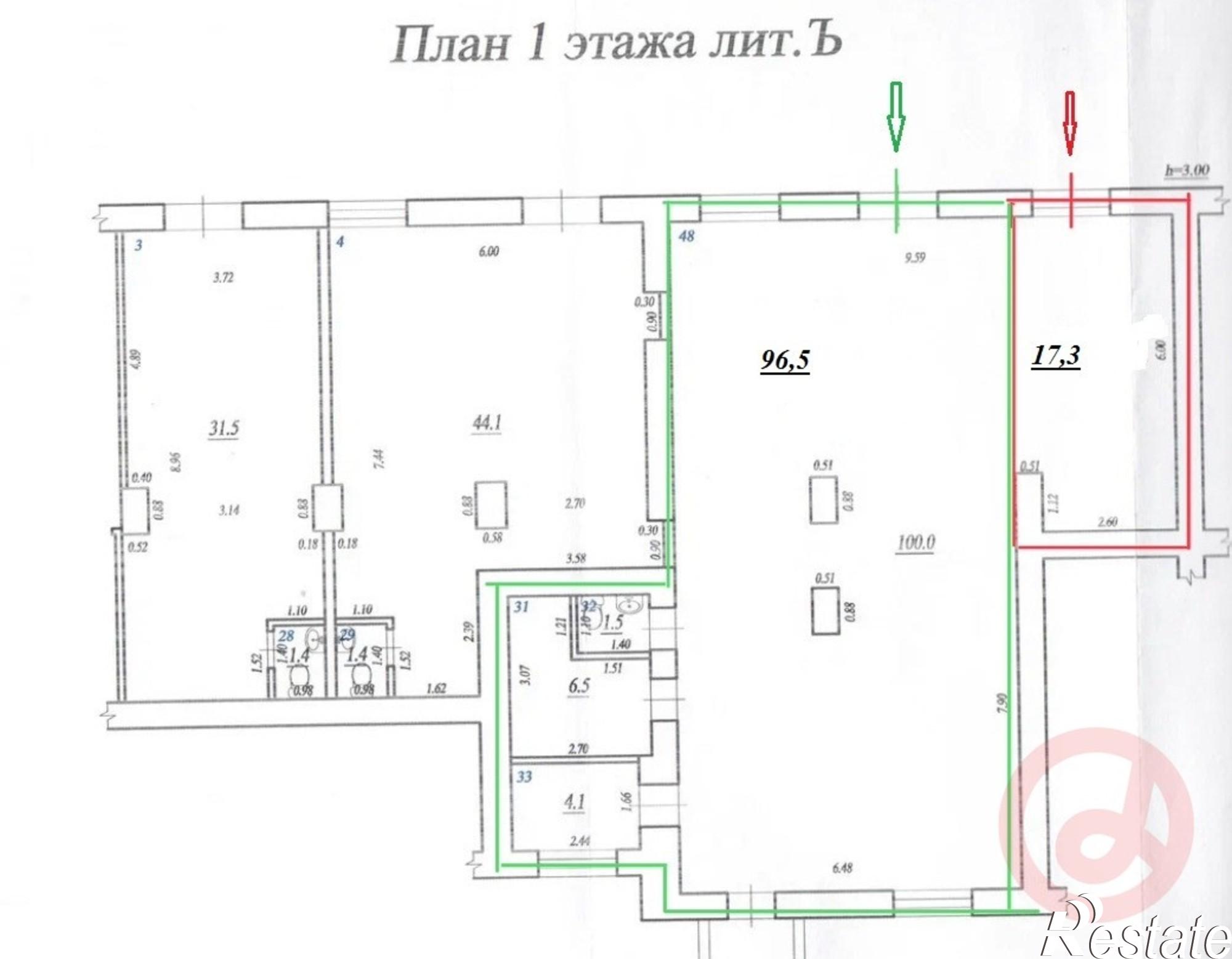 Сдать торговое помещение за 110 000 рублей на Советской Армии улица, 202