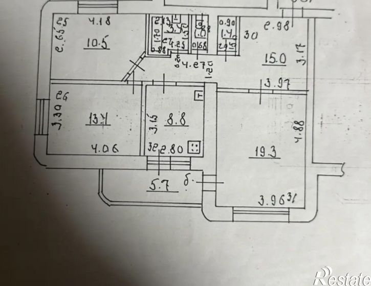 3-комн квартира Московское шоссе, 320