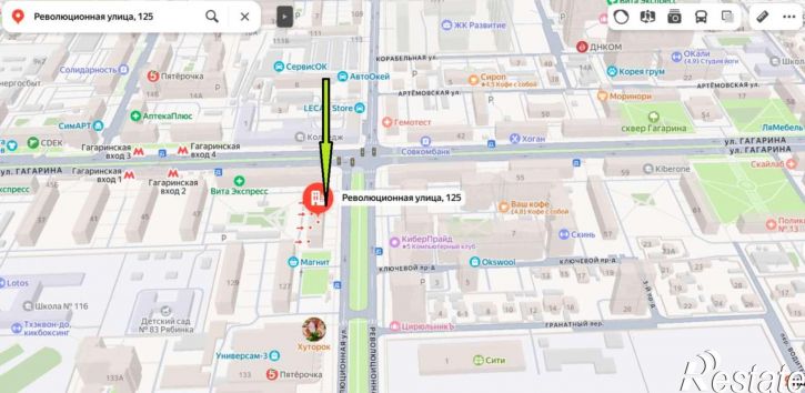 Торговое помещение Революционная улица, 125