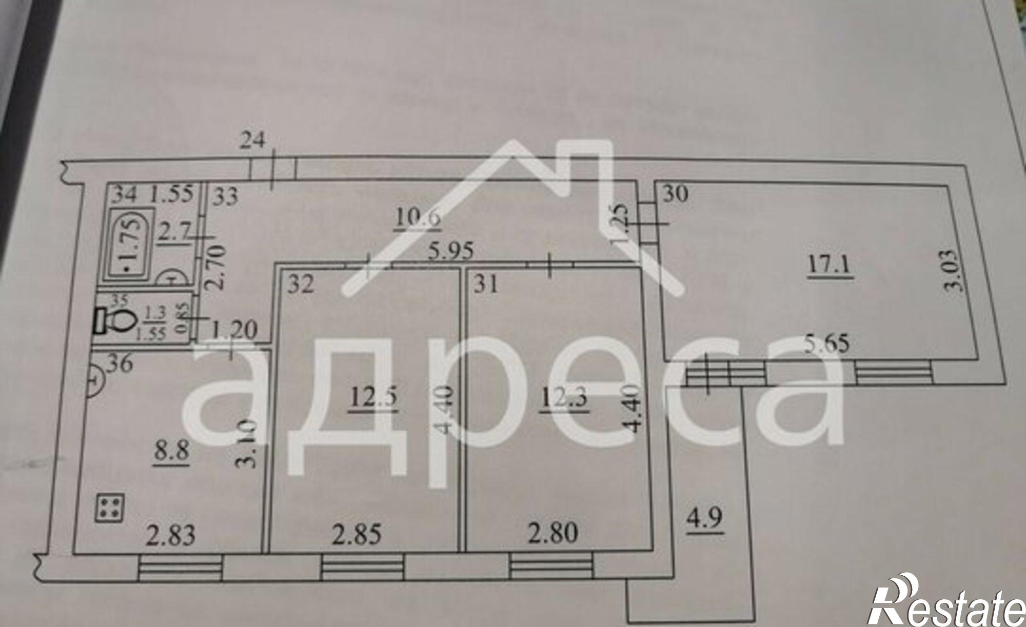 Купить квартиру за 12 150 000 рублей на пр-ка 5-я, 103