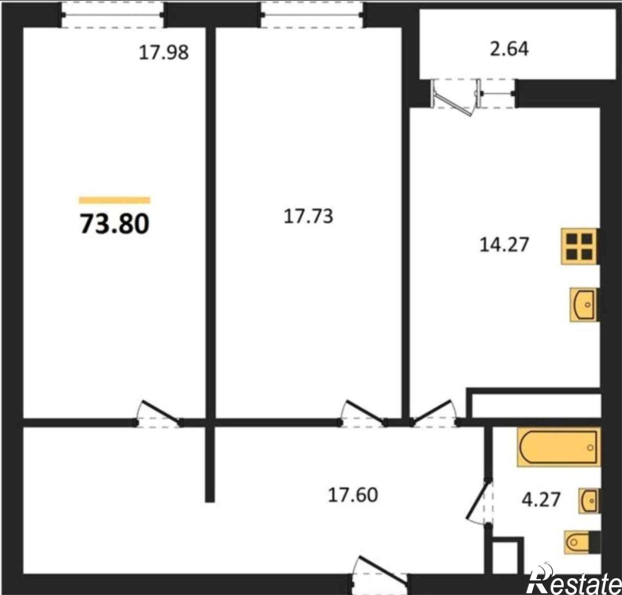 Купить квартиру за 10 848 000 рублей на Московское шоссе, 9