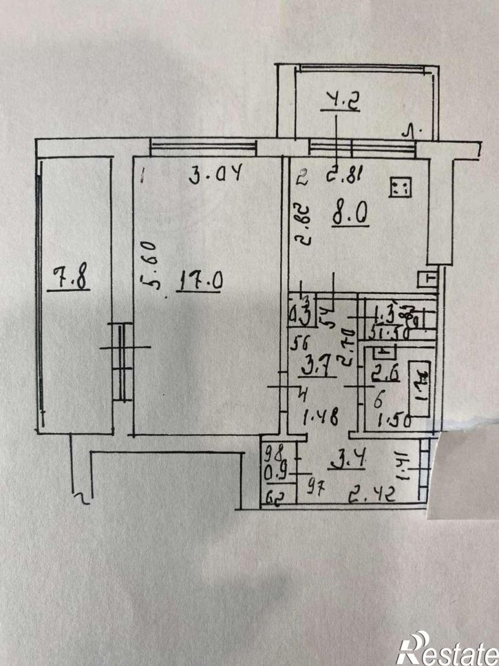 1-комн квартира Георгия Димитрова улица, 96