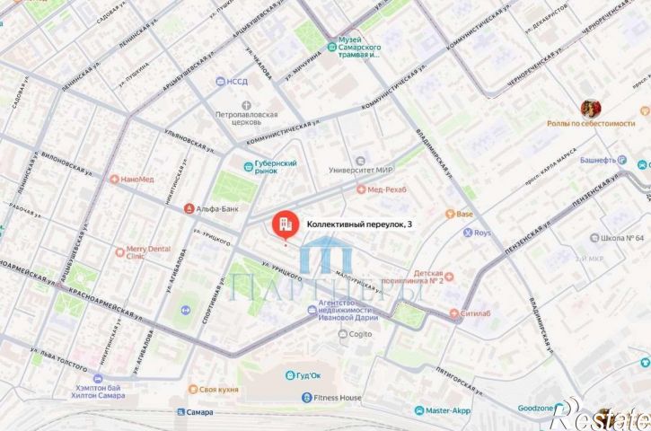 1-комн квартира Коллективный переулок, 3