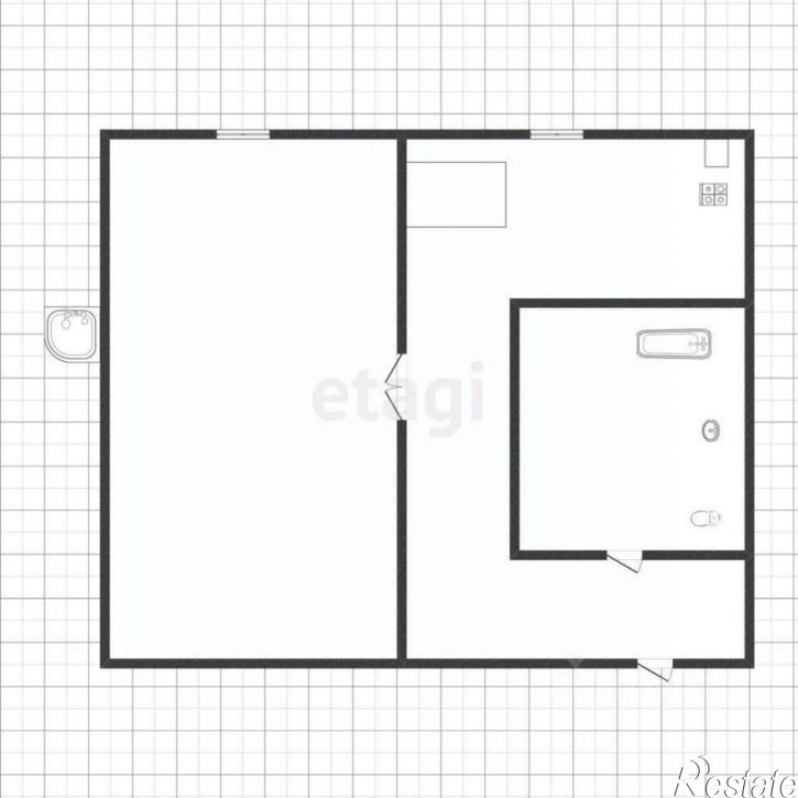 1-комн квартира ул Физкультурная, 3,  д. 3