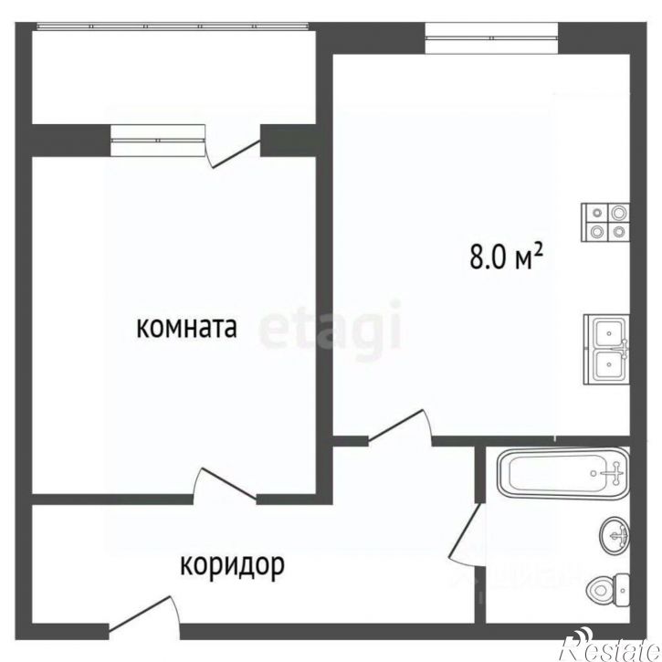 1-комн квартира б-р Засамарская слобода, 5,  д. 5
