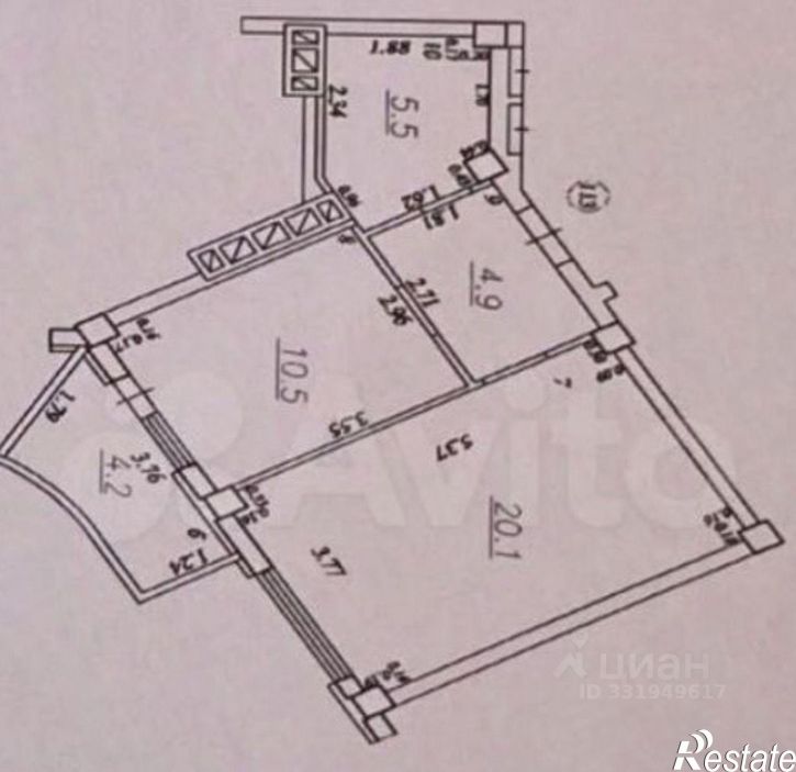 1-комн квартира ул Солнечная, 6,  д. 6