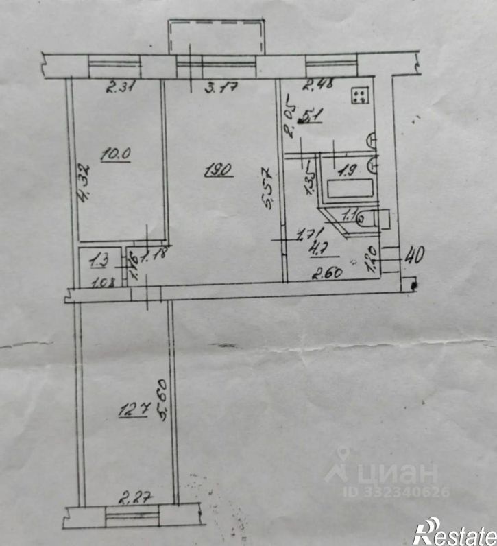 3-комн квартира ул Флотская, 15,  д. 15