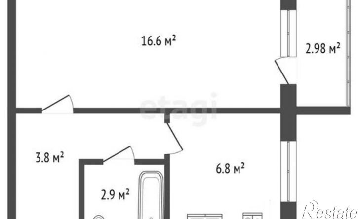 1-комн квартира ул Свободы, 222,  д. 222