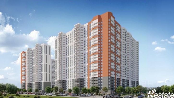1-комн квартира в новом доме Московское шоссе, 18-й километр, 55
