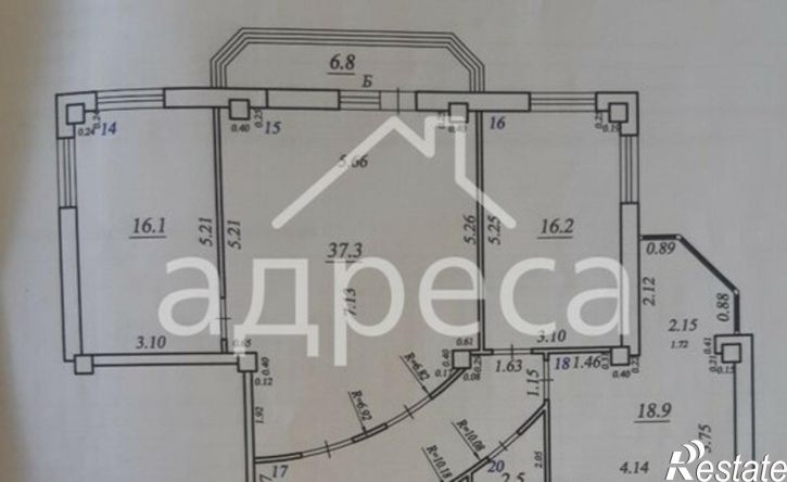 3-комн квартира 6-я просека, 125,  д. 125