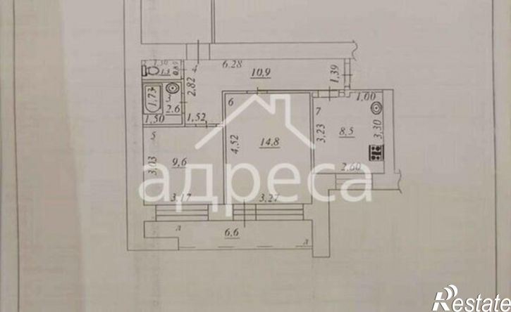 3-комн квартира ул Авроры, 22,  д. 22