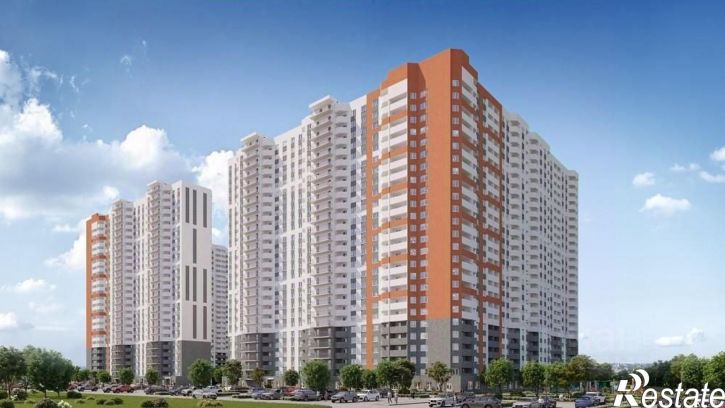 3-комн квартира в новом доме Московское шоссе, 18-й километр, 55
