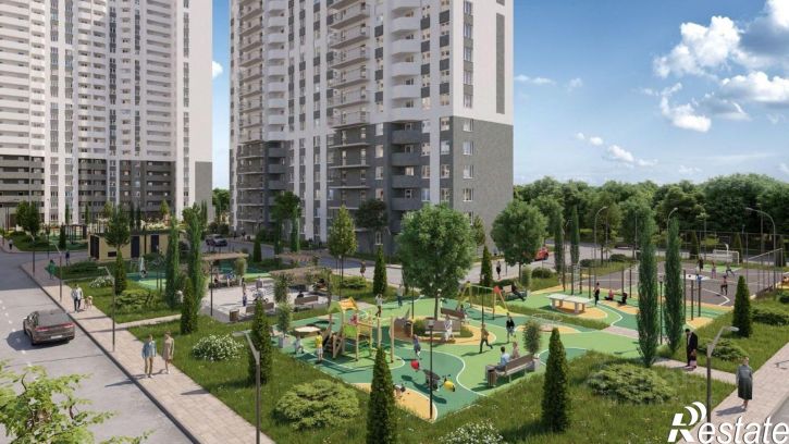 3-комн квартира в новом доме Московское шоссе, 18-й километр, 55