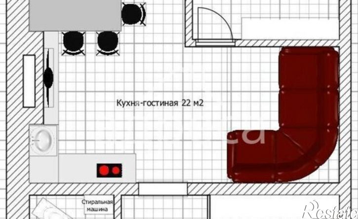 1-комн квартира Третий пр-д, 50А,  д. 50А