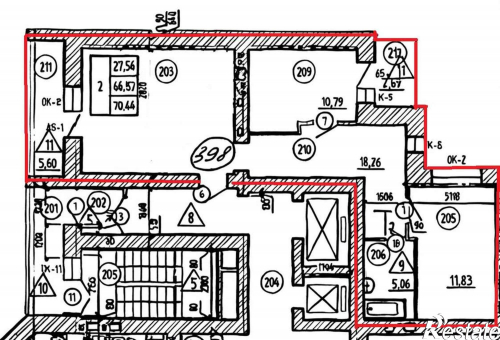 Продажа 2-комн квартиры Ерошевского улица, 31