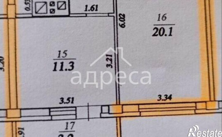 1-комн квартира ул Профсоюзная, 5,  д. 5