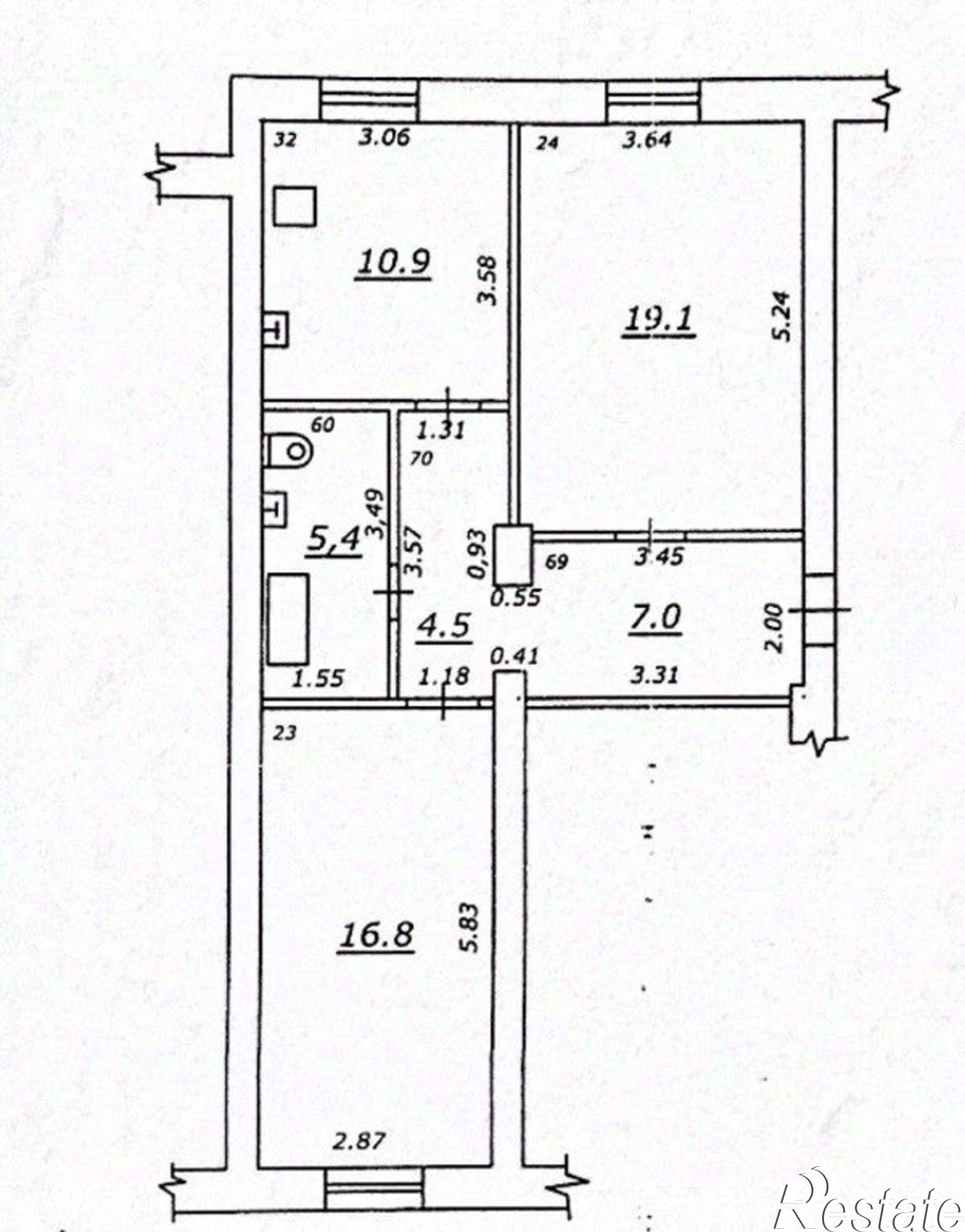 Купить квартиру за 8 300 000 рублей на ул Советской Армии, 200