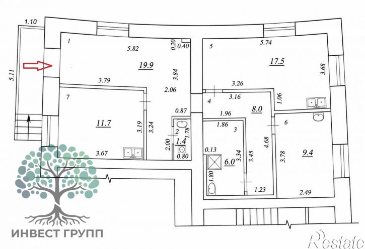 Торговое помещение Масленникова проспект, 19