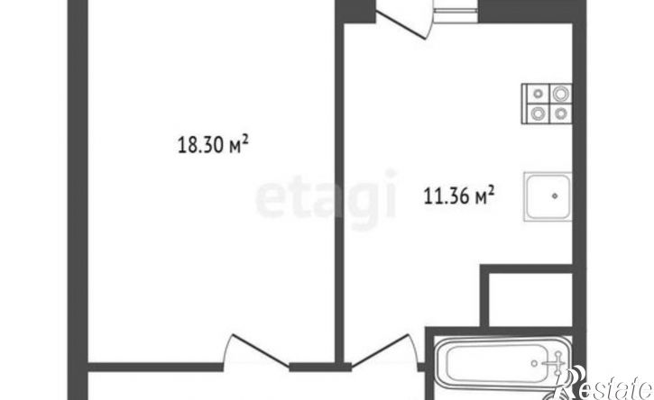 1-комн квартира пр-д Георгия Митирева, 2,  д. 2