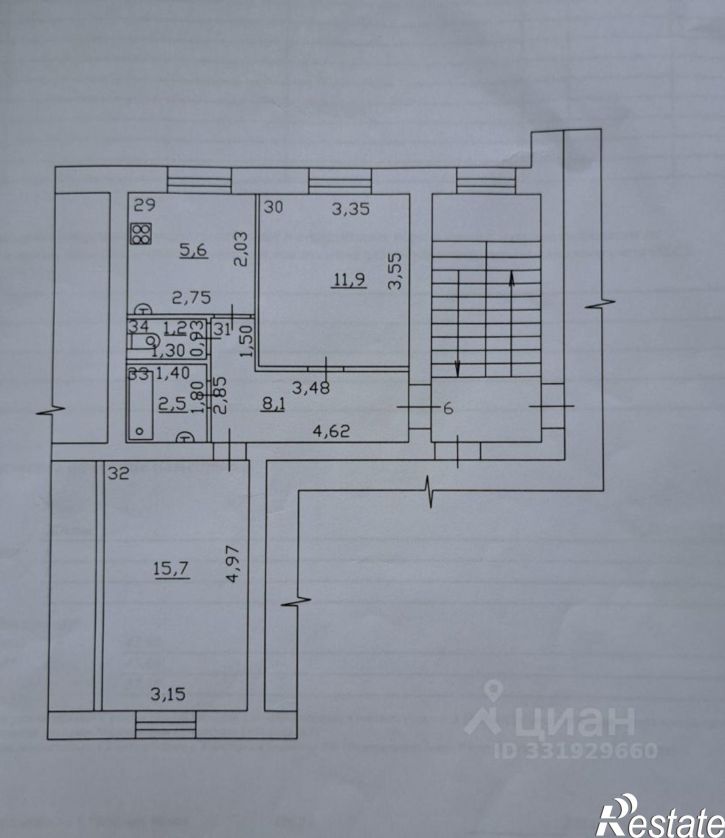 2-комн квартира ул Красноармейская, 106,  д. 106
