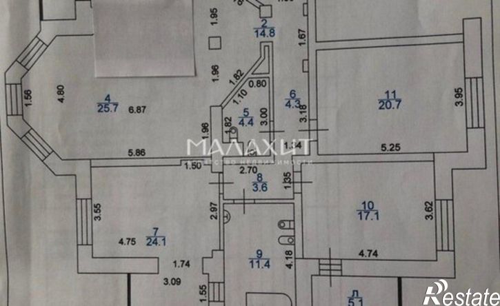 4-комн квартира ул Садовая, 265,  д. 265